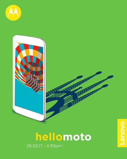 Lenovo revela que terá evento no dia 26 de fevereiro, talvez para apresentar o Moto G5