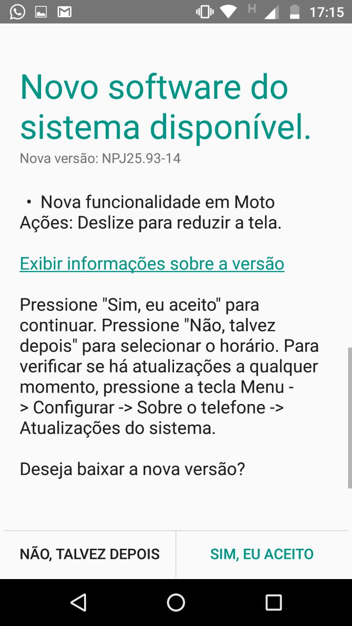 Moto G4 e Moto G4 Plus Android 7.0 Nougat