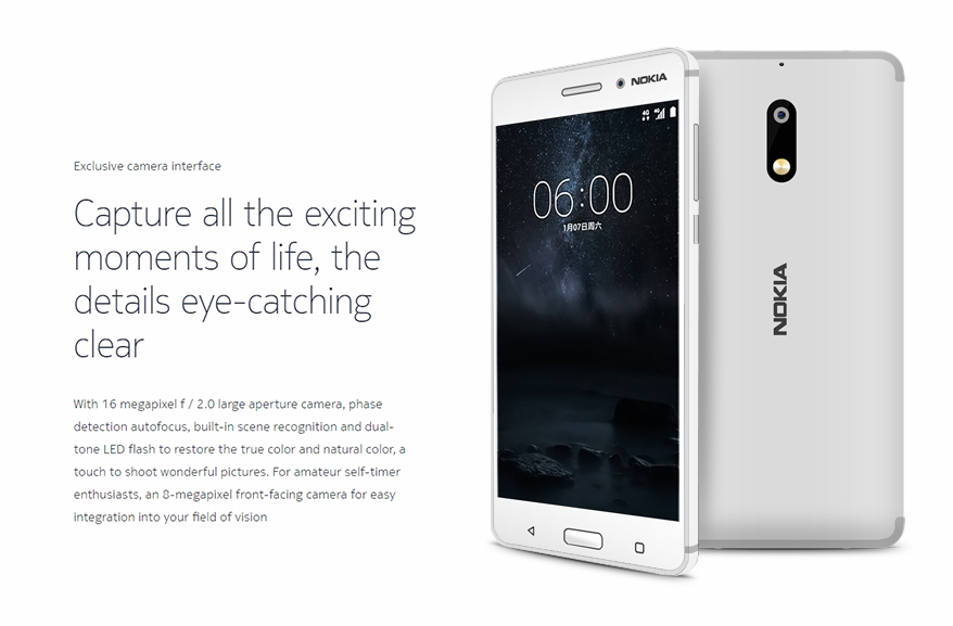 Nokia 6 chegará em outras regiões com preço 50% maior do que temos na China
