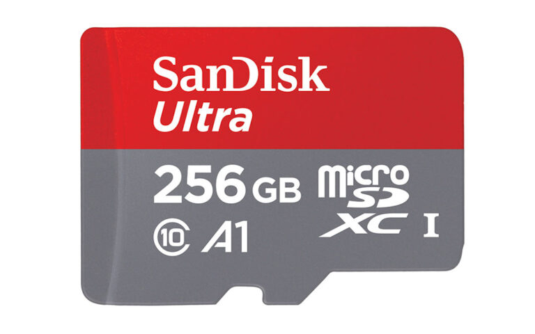 Sandisk de 256GB com certificação A1