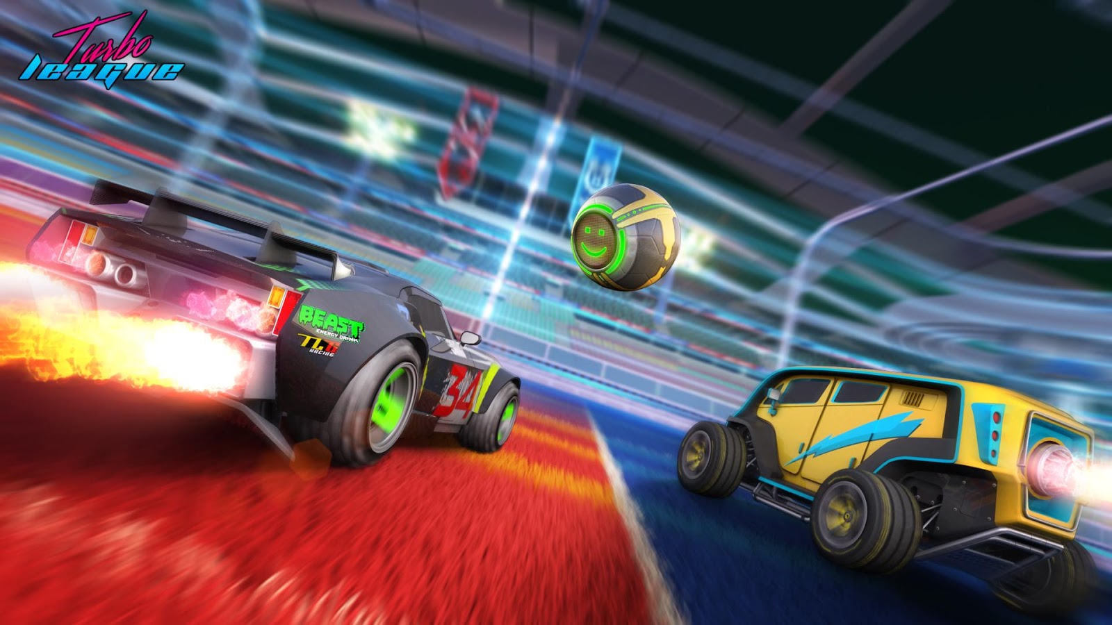 Turbo League é praticamente o jogo Rocket League para o Android