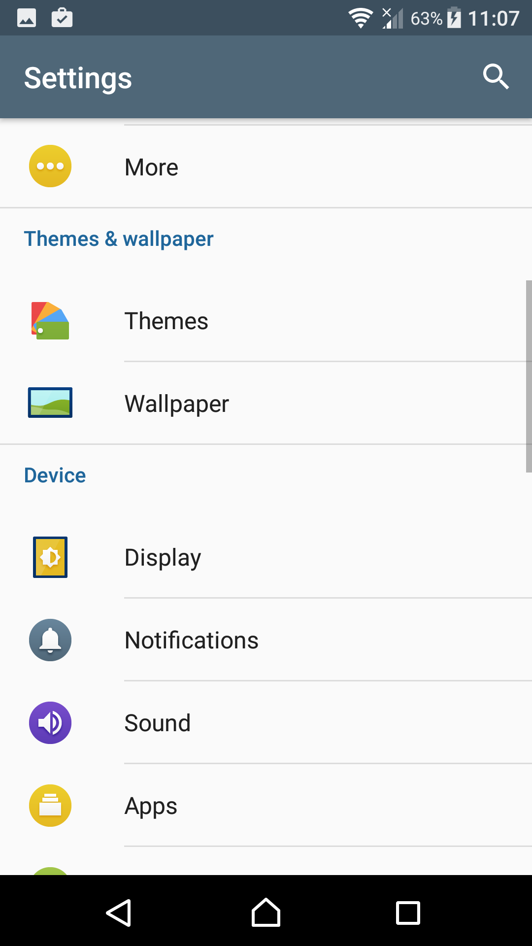 Xperia Z5 Android 7.0 Nougat
