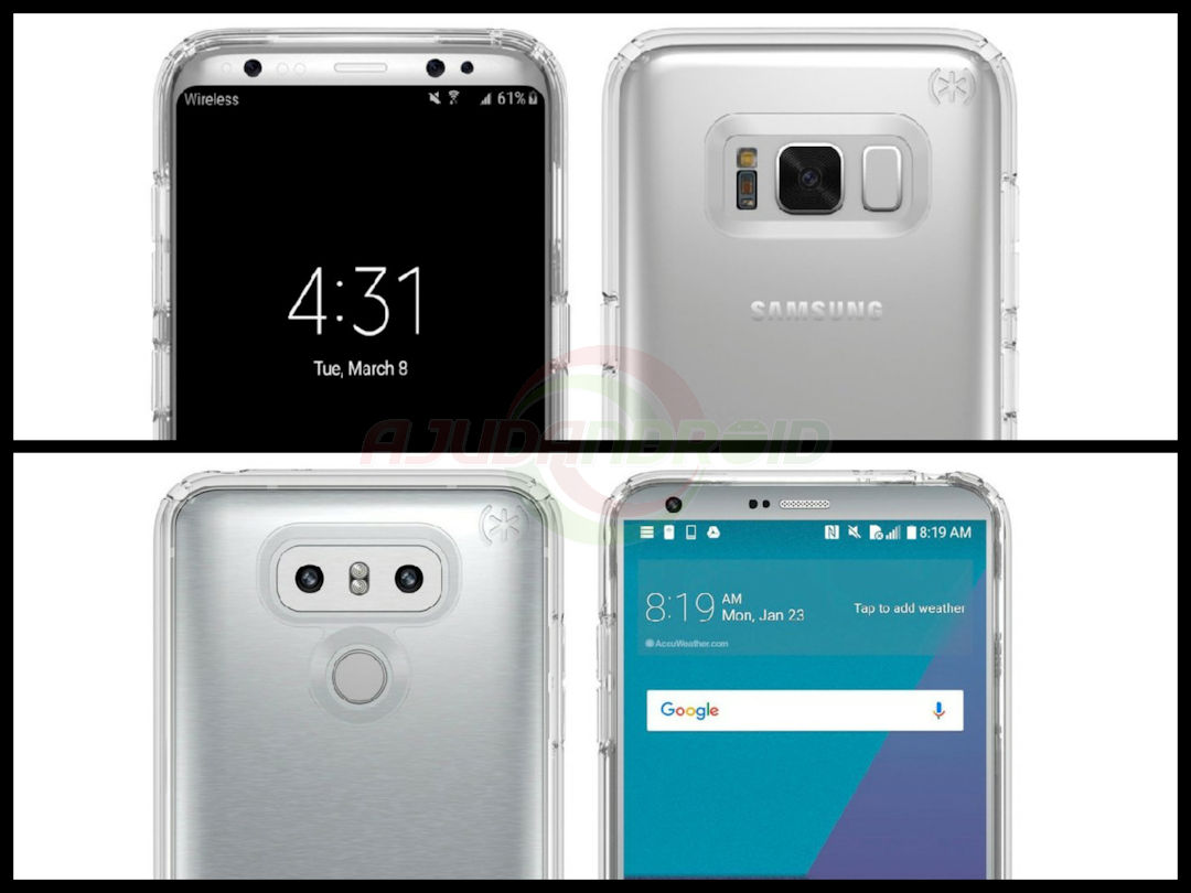 Rumores indicam que LG G6 chegará em 10 de março e Galaxy S8 em 21 de abril