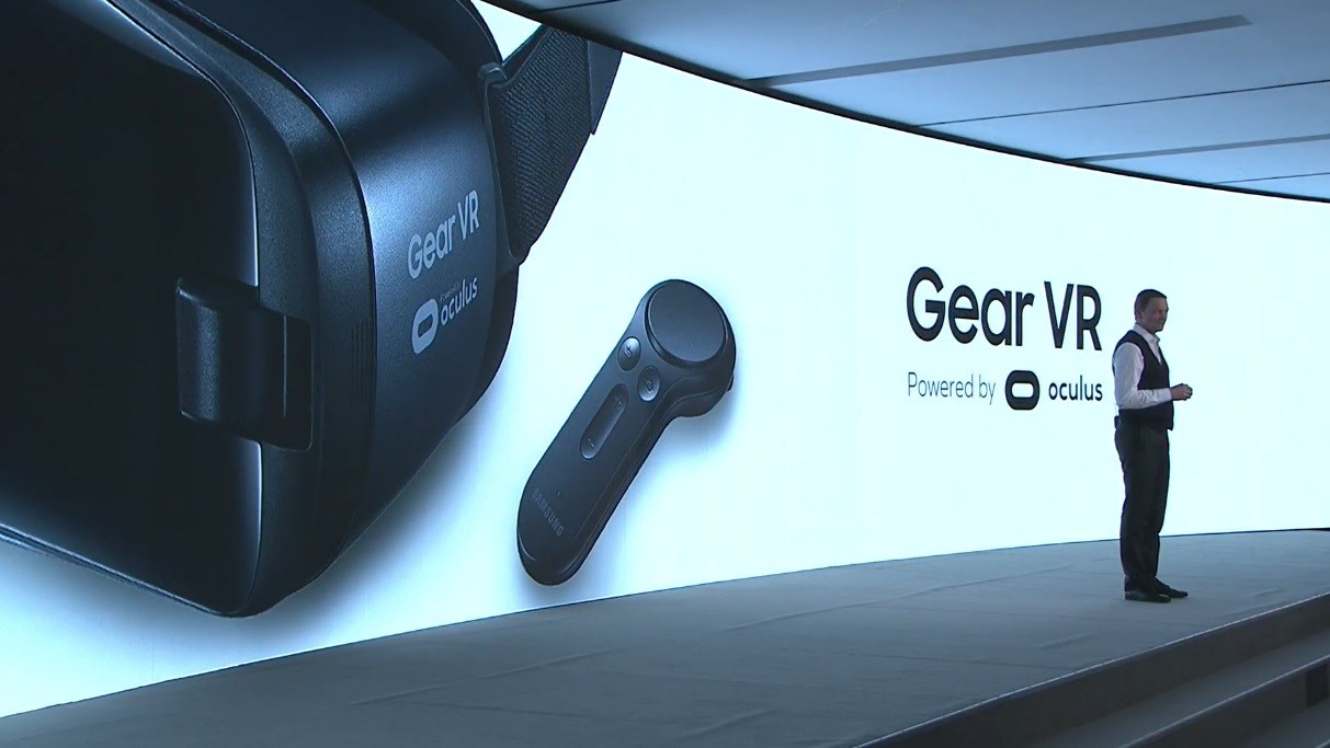 Gear VR com controle