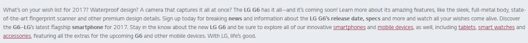 LG G6 metal