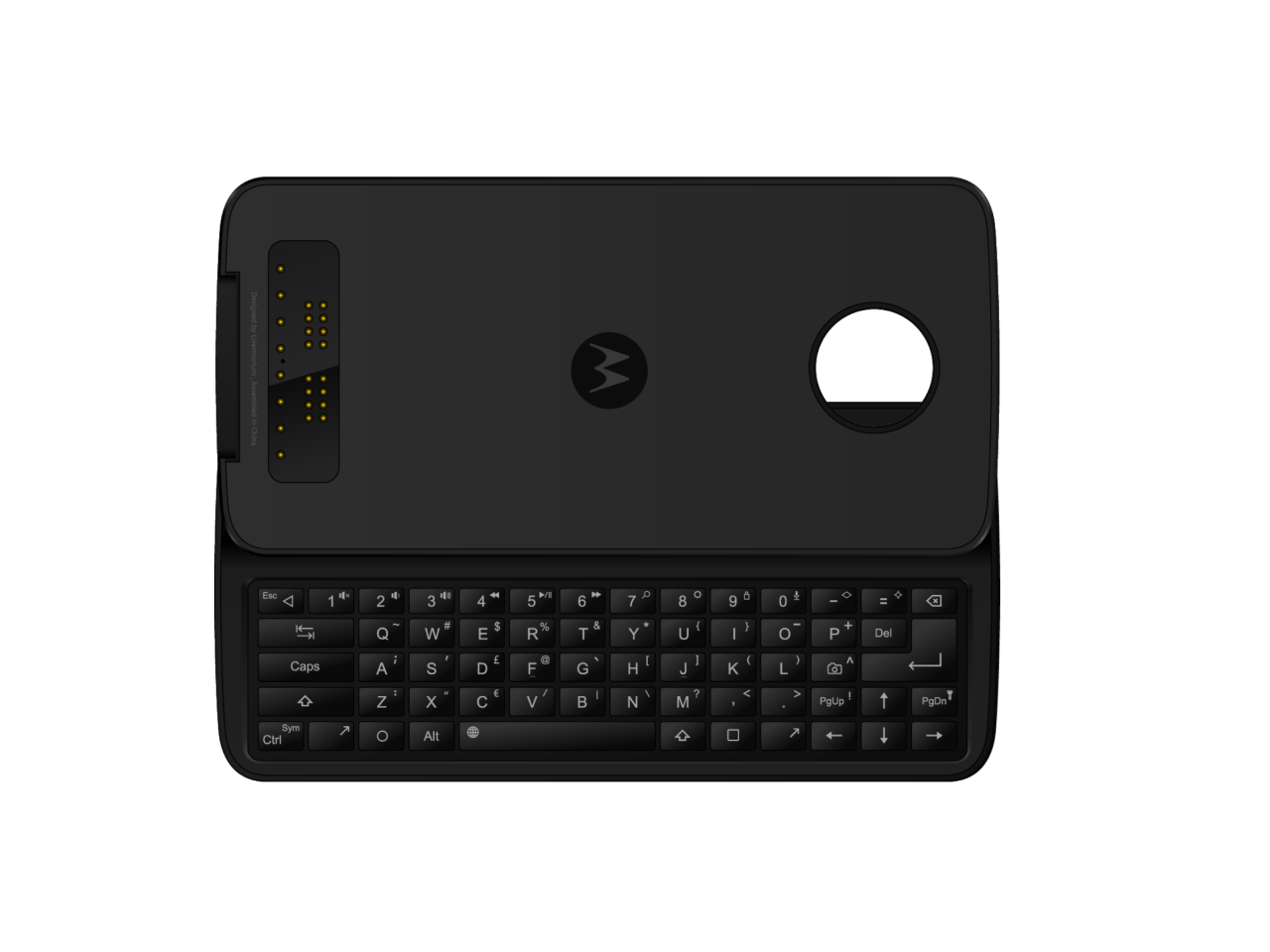 Moto Z módulo teclado deslizante