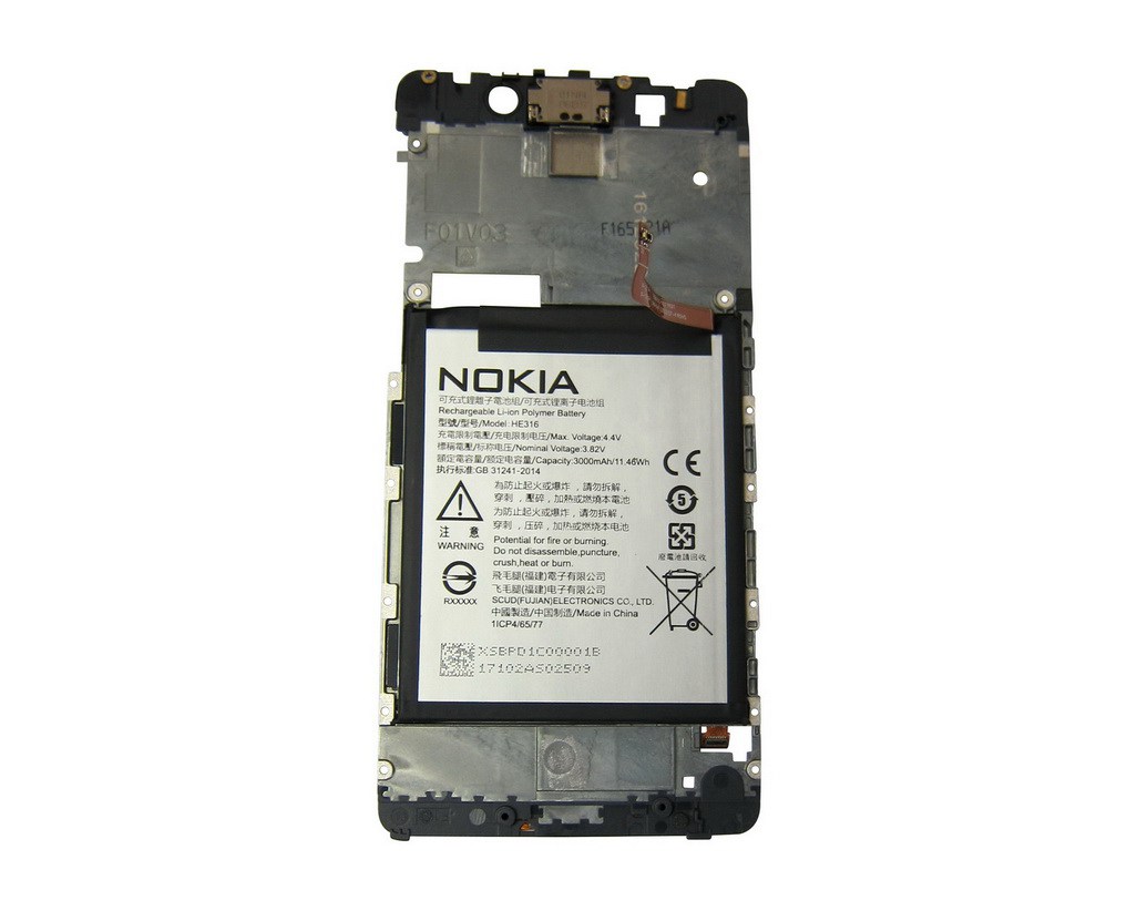 Nokia 6 desmontado