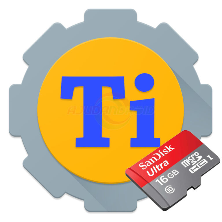 Titanium Backup cartão memória