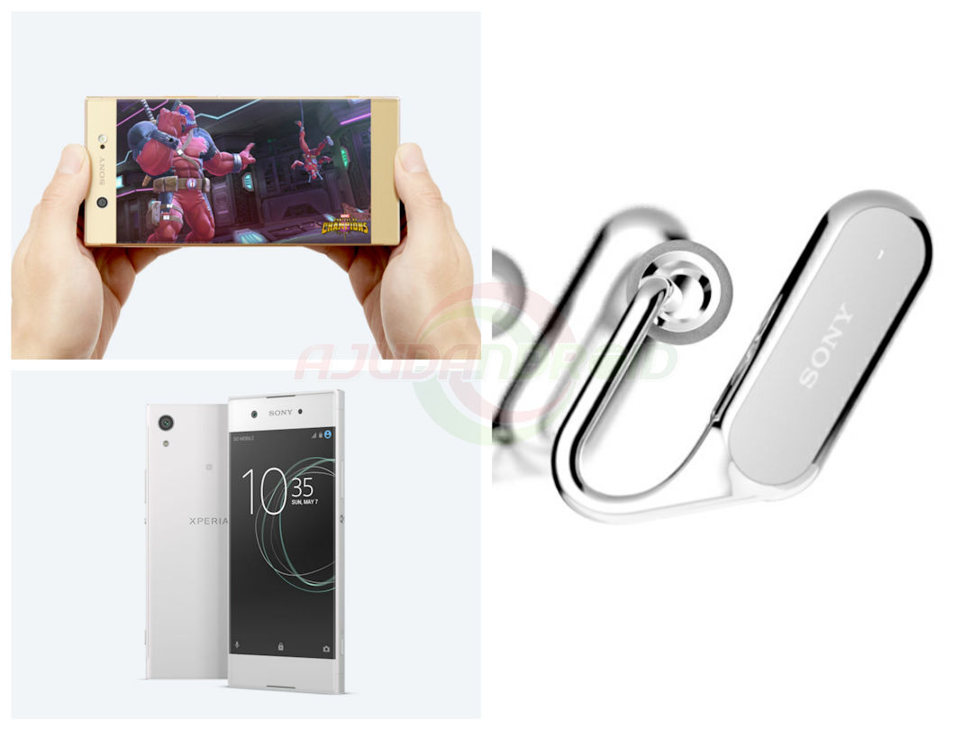 Sony anuncia Xperia XA1, Xperia XA1 Ultra e fone de ouvido Xperia Ear Open-style