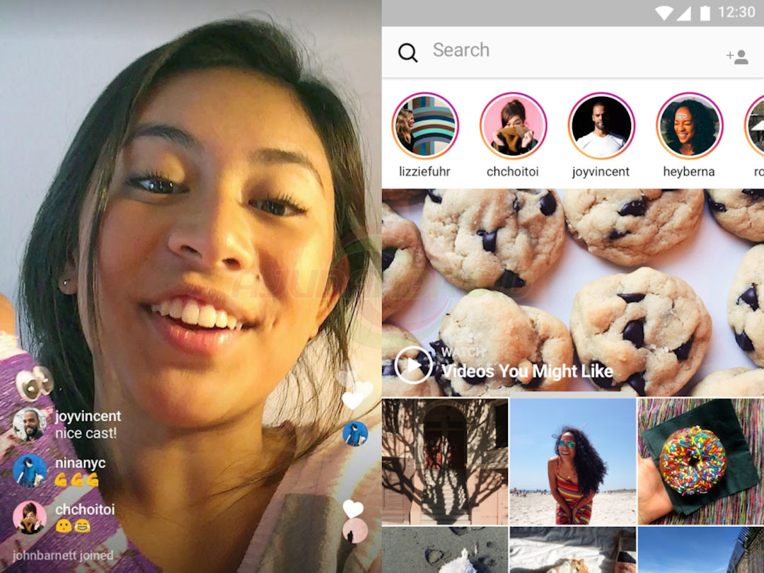 Instagram agora permite que você salve seu vídeo feito ao vivo através do aplicativo