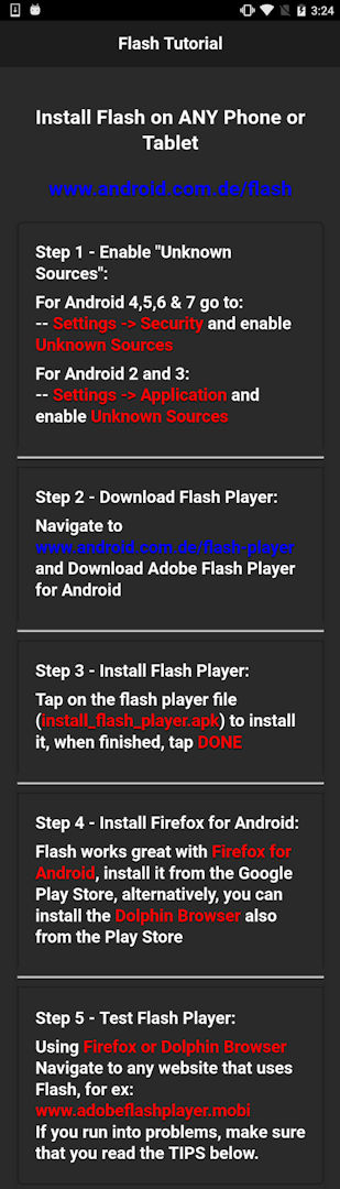 F11 Flash Player