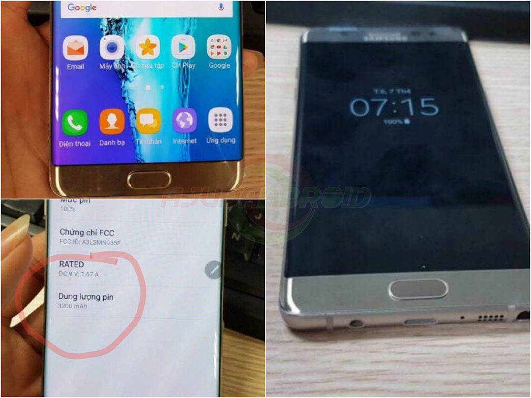 Fotos mostram o Galaxy Note 7R, o modelo recondicionado que será vendido em alguns países