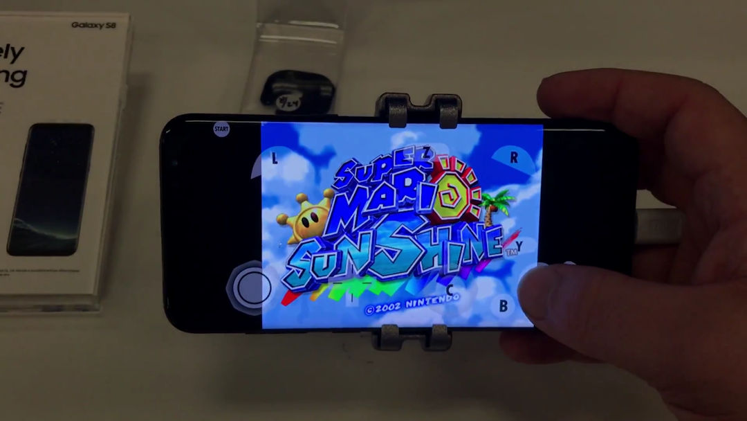 Vídeo mostra Galaxy S8 rodando perfeitamente o Dolphin emulando Game Cube