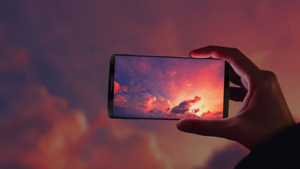 Galaxy S8 tela