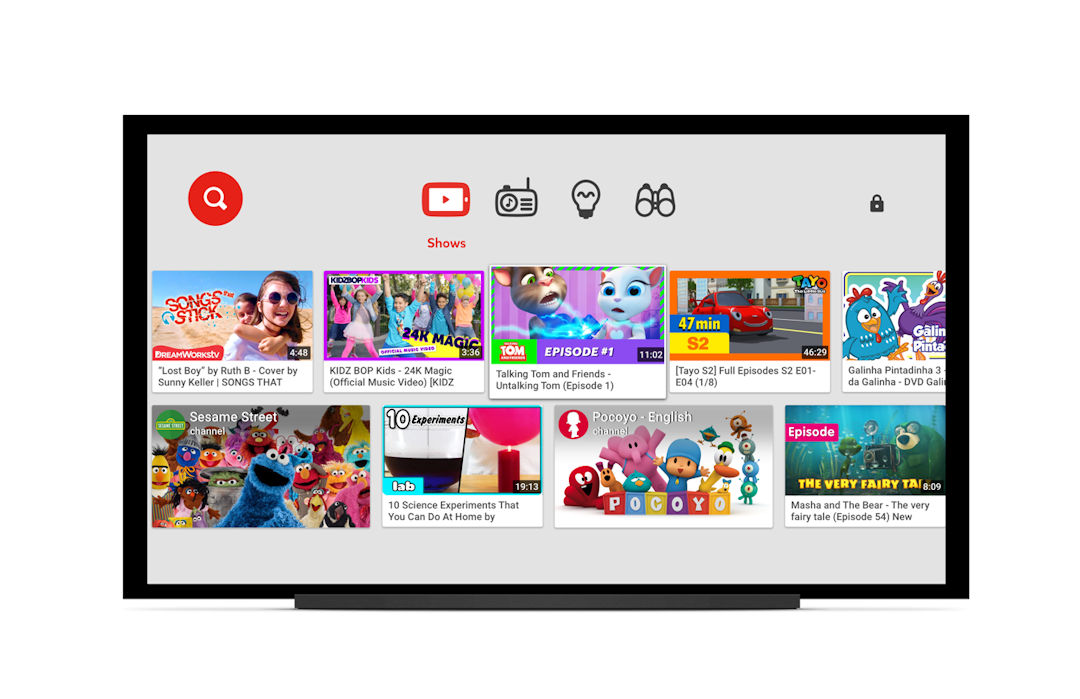 Smart TV YouTube Kids