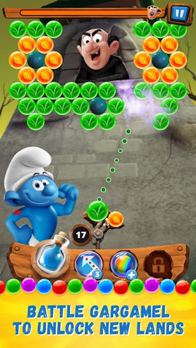 Smurfs Bubble Story