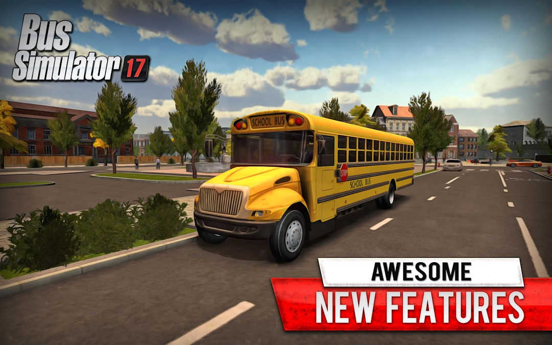 Seja um motorista de ônibus profissional no jogo Bus Simulator 17