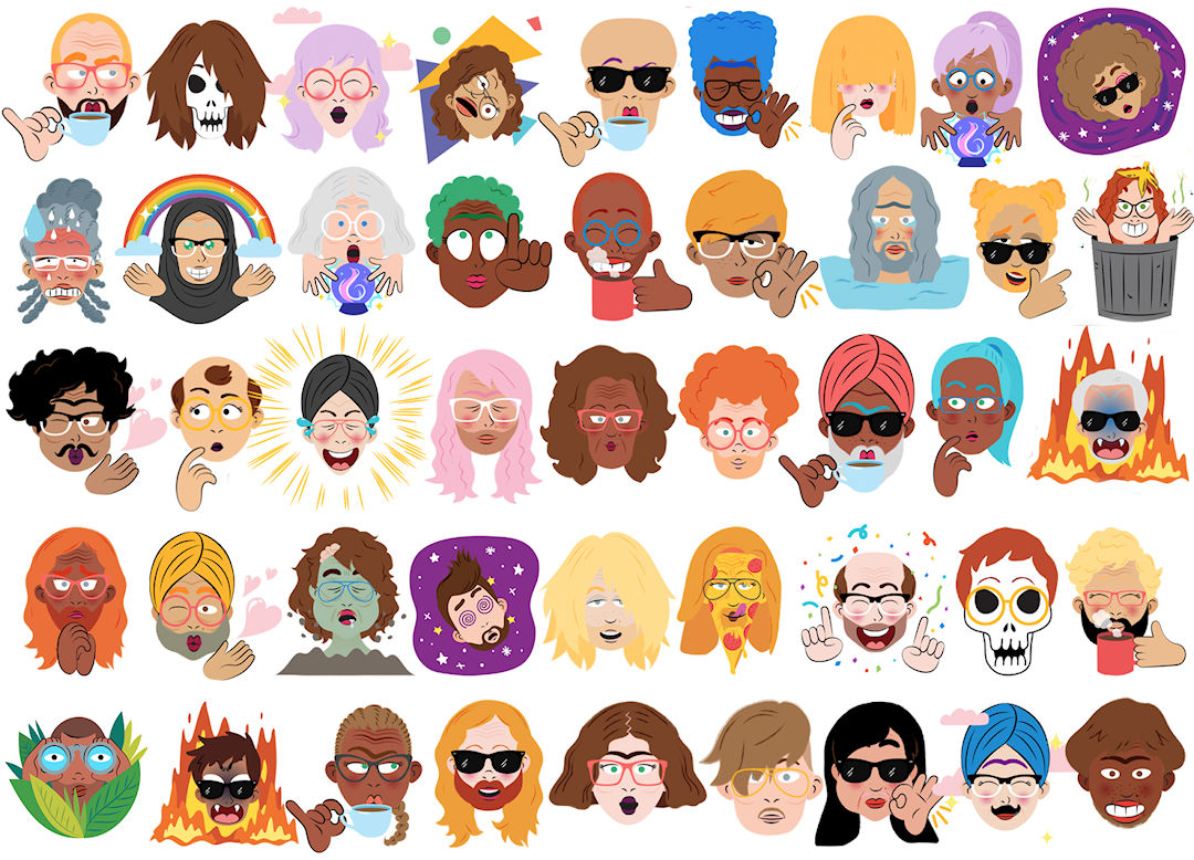 Google Allo Emoticons personalizados