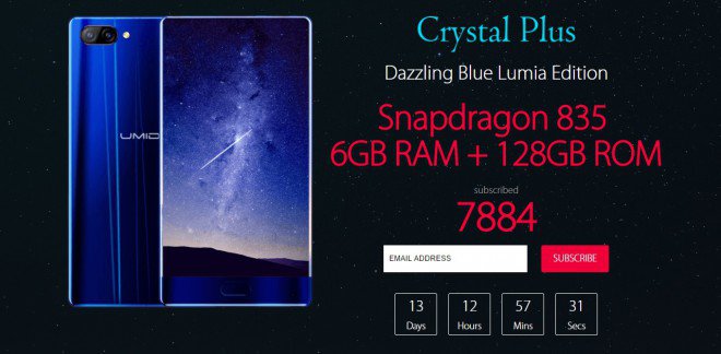 Umidigi Crystal Plus