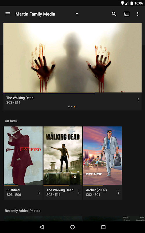 Plex for Android 