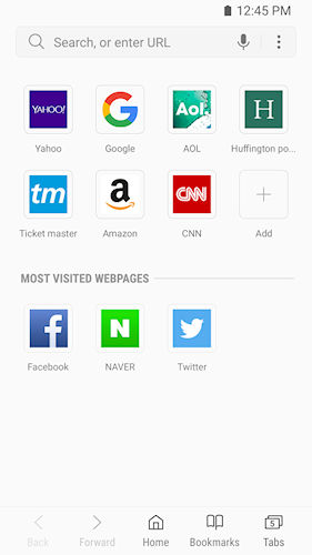 Samsung Internet Browser
