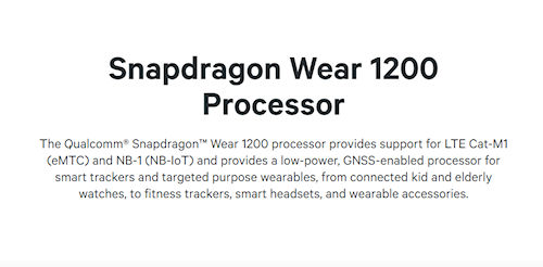 Snapdragon Wear 1200