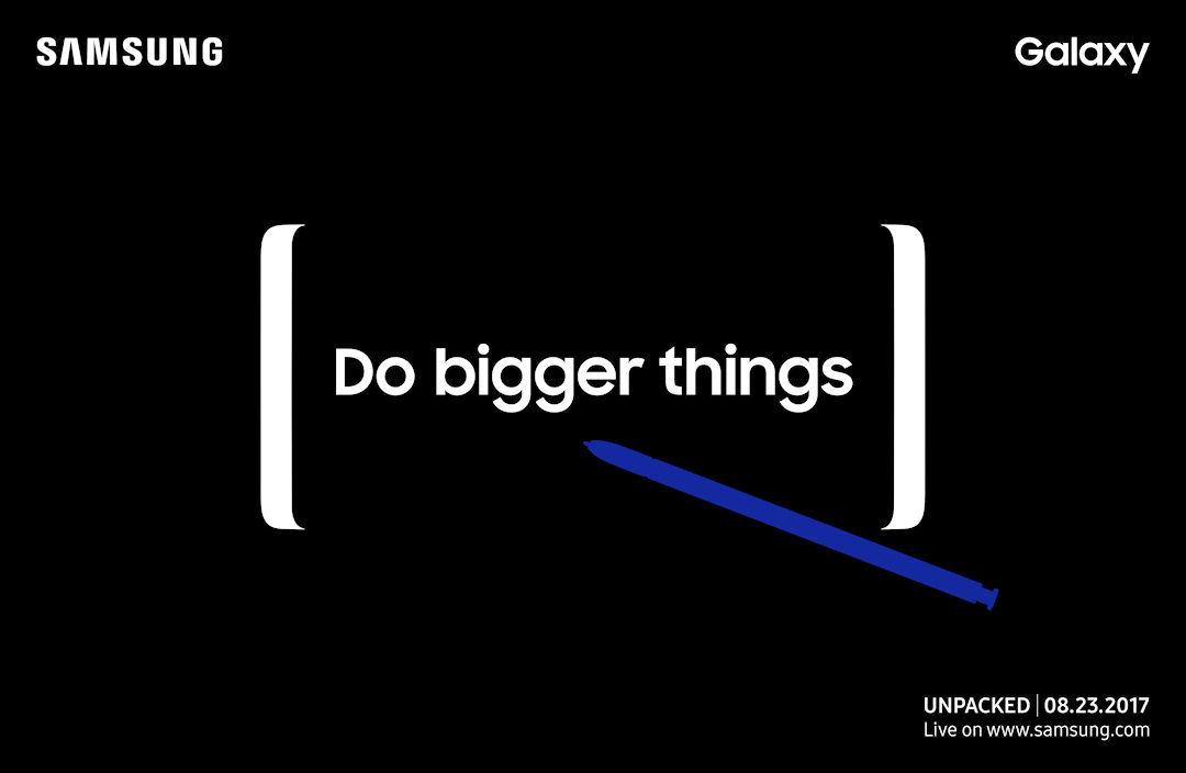 Samsung Evento Galaxy Note 8