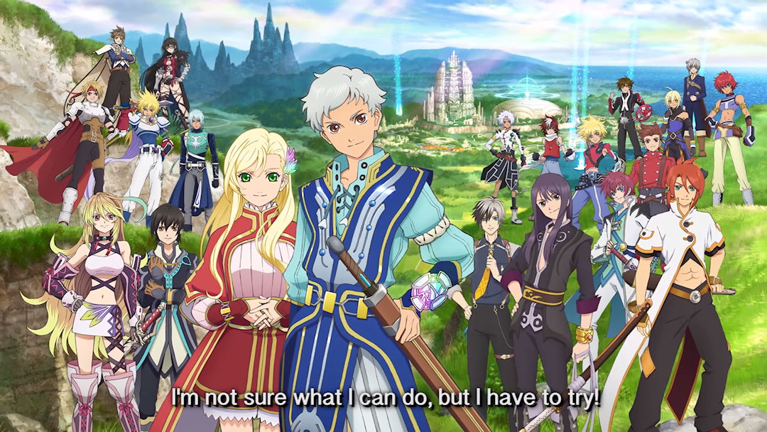 Bandai Namco lança vídeo do jogo Tales of the Rays em versão ocidental para o sistema Android