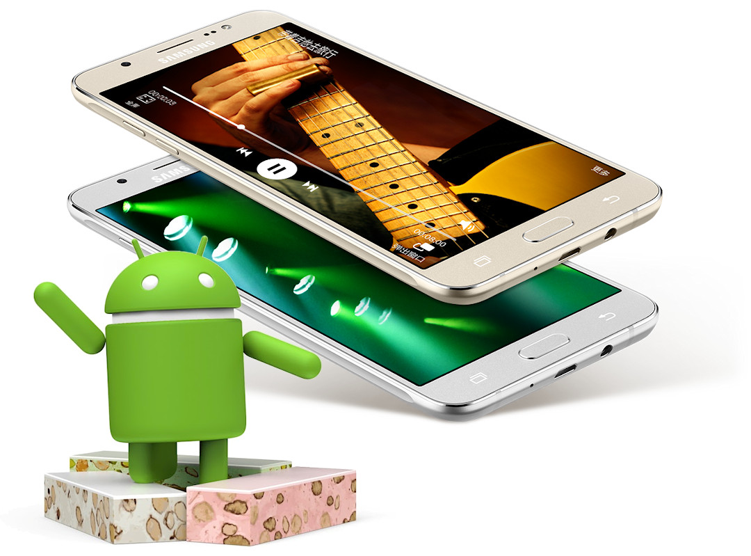 Galaxy J7 2016 Android Nougat