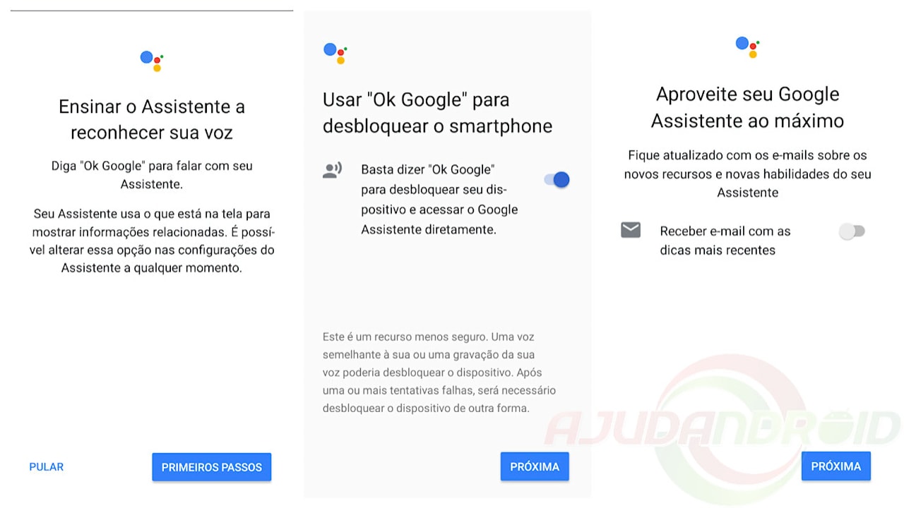 Google Assistente Português Brasil