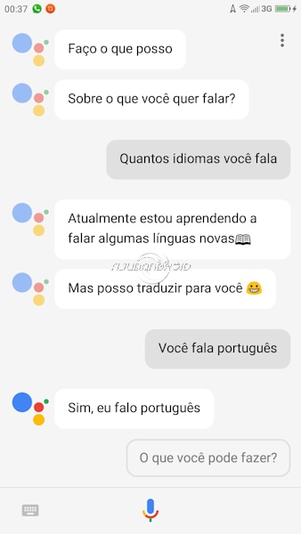 Google Assistente Português Brasil