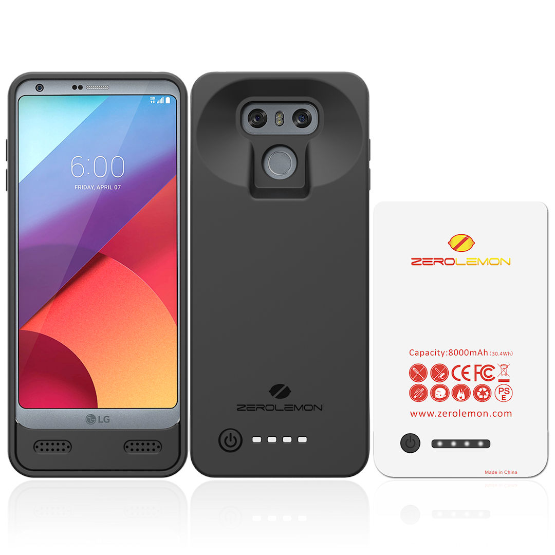 LG G6 LG G6 capa com bateria ZeroLemon