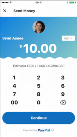 Skype envio de dinheiro PayPal