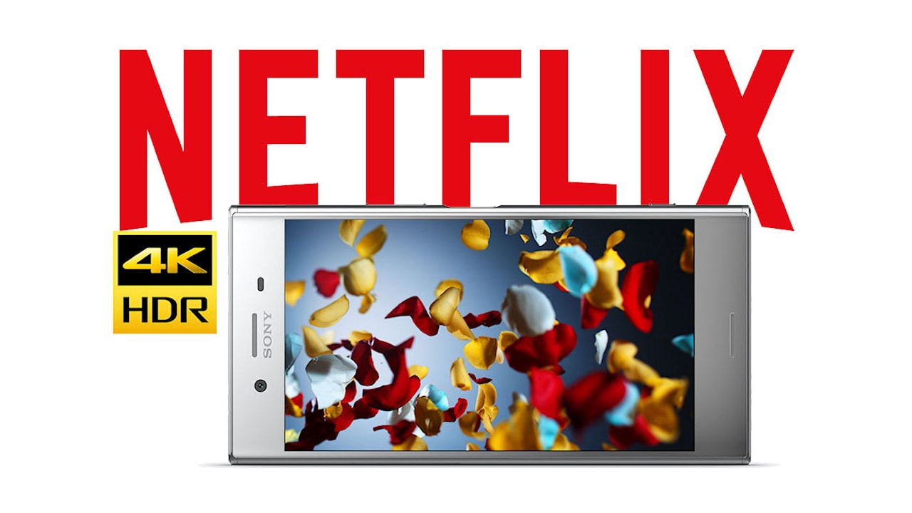 Xperia XZ Premium recebe suporte para HDR no Netflix