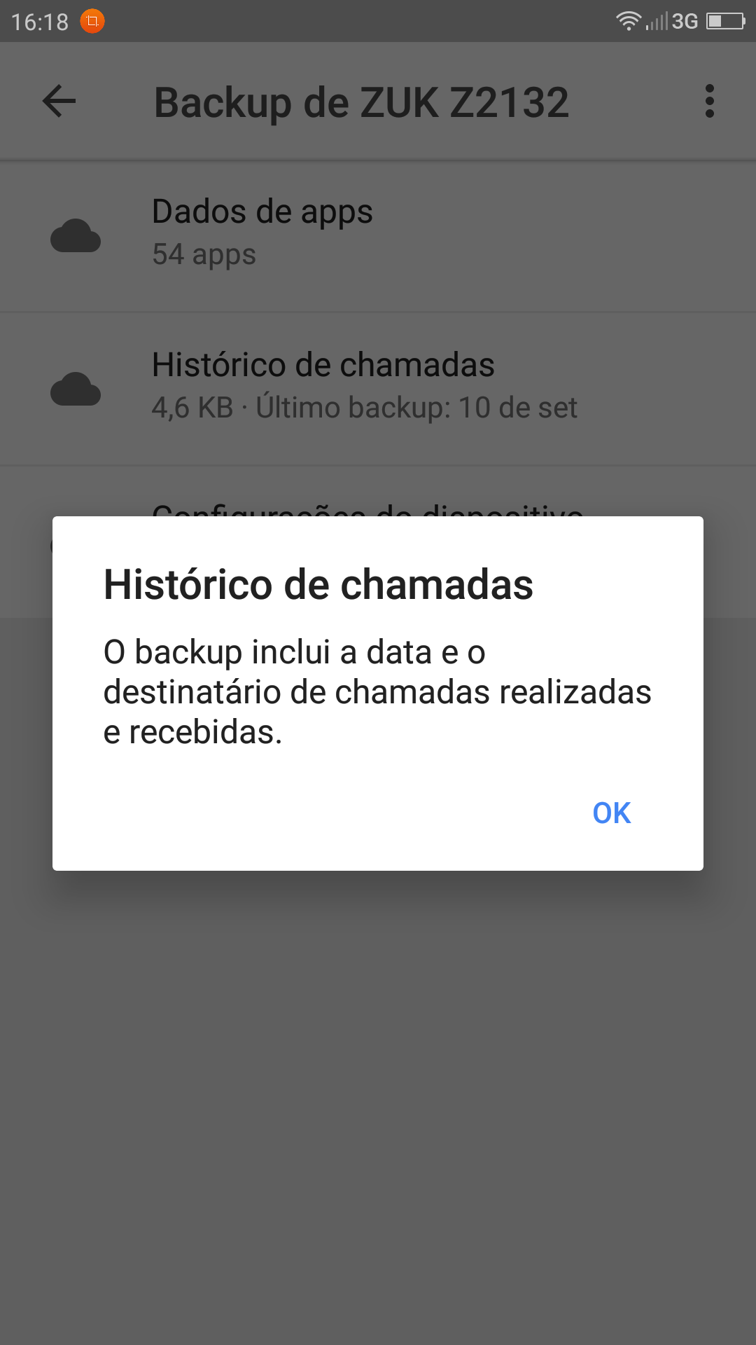 Backup Android