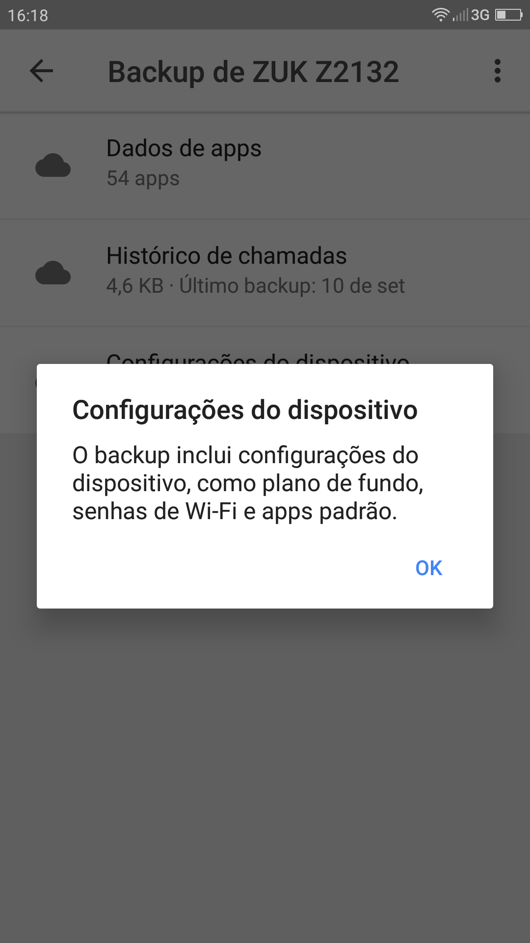 Backup Android