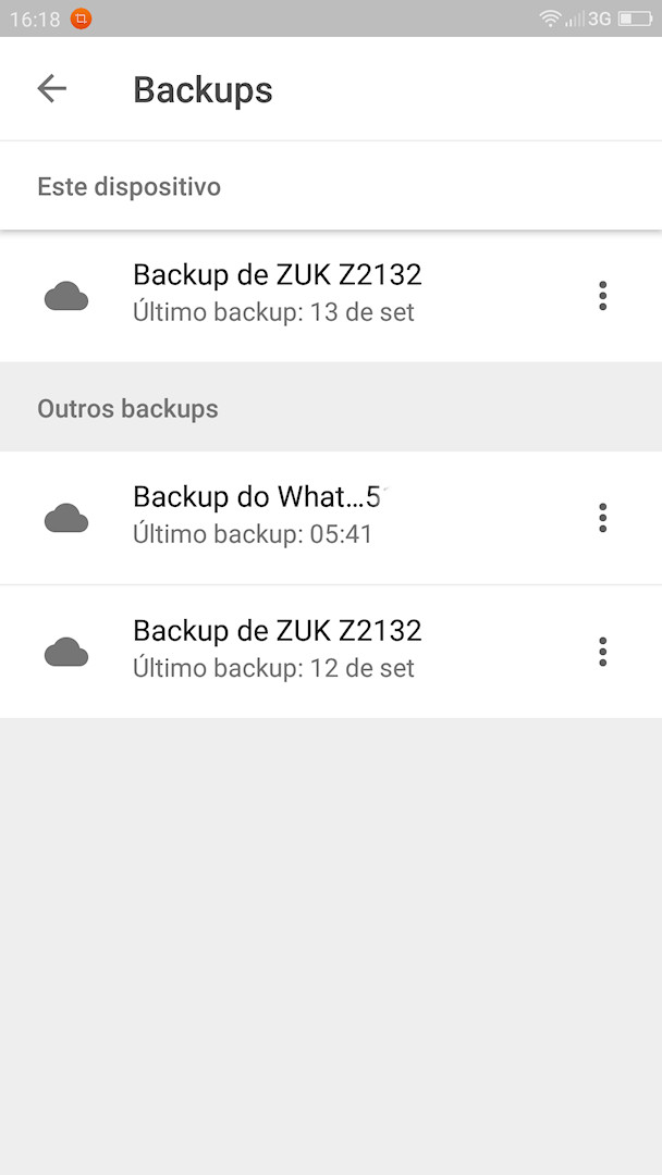 Backup Android