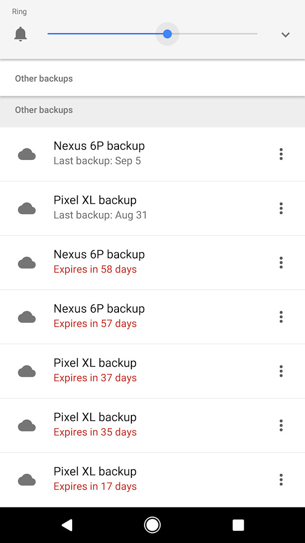 Backup Android