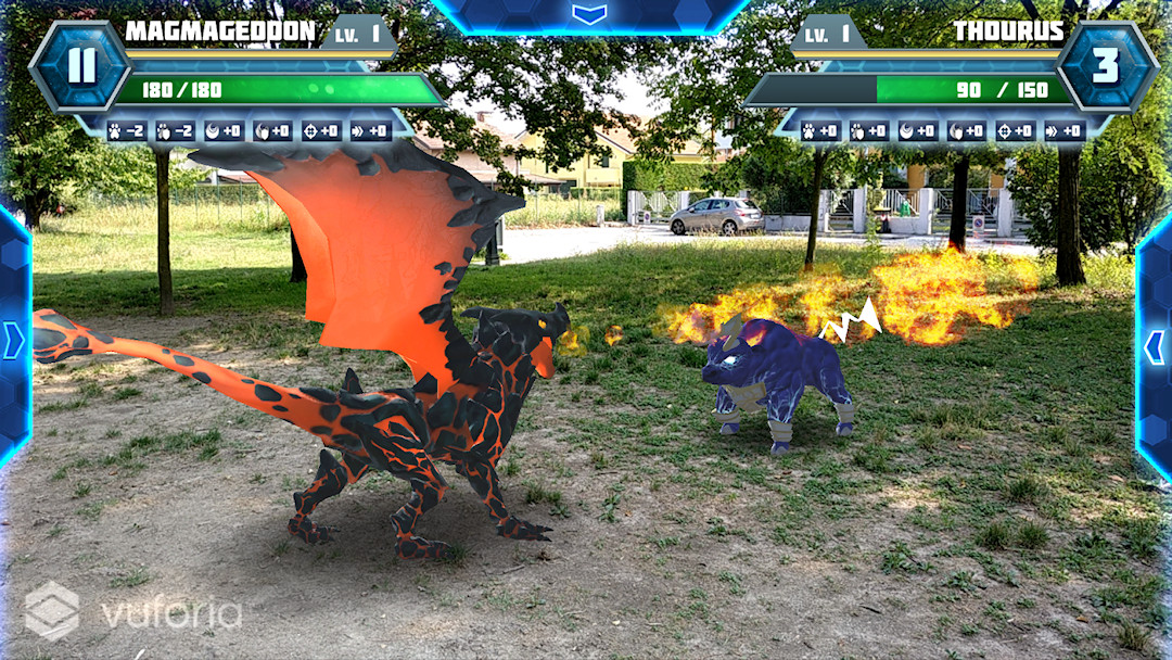 Diamonst Augmented Reality RPG