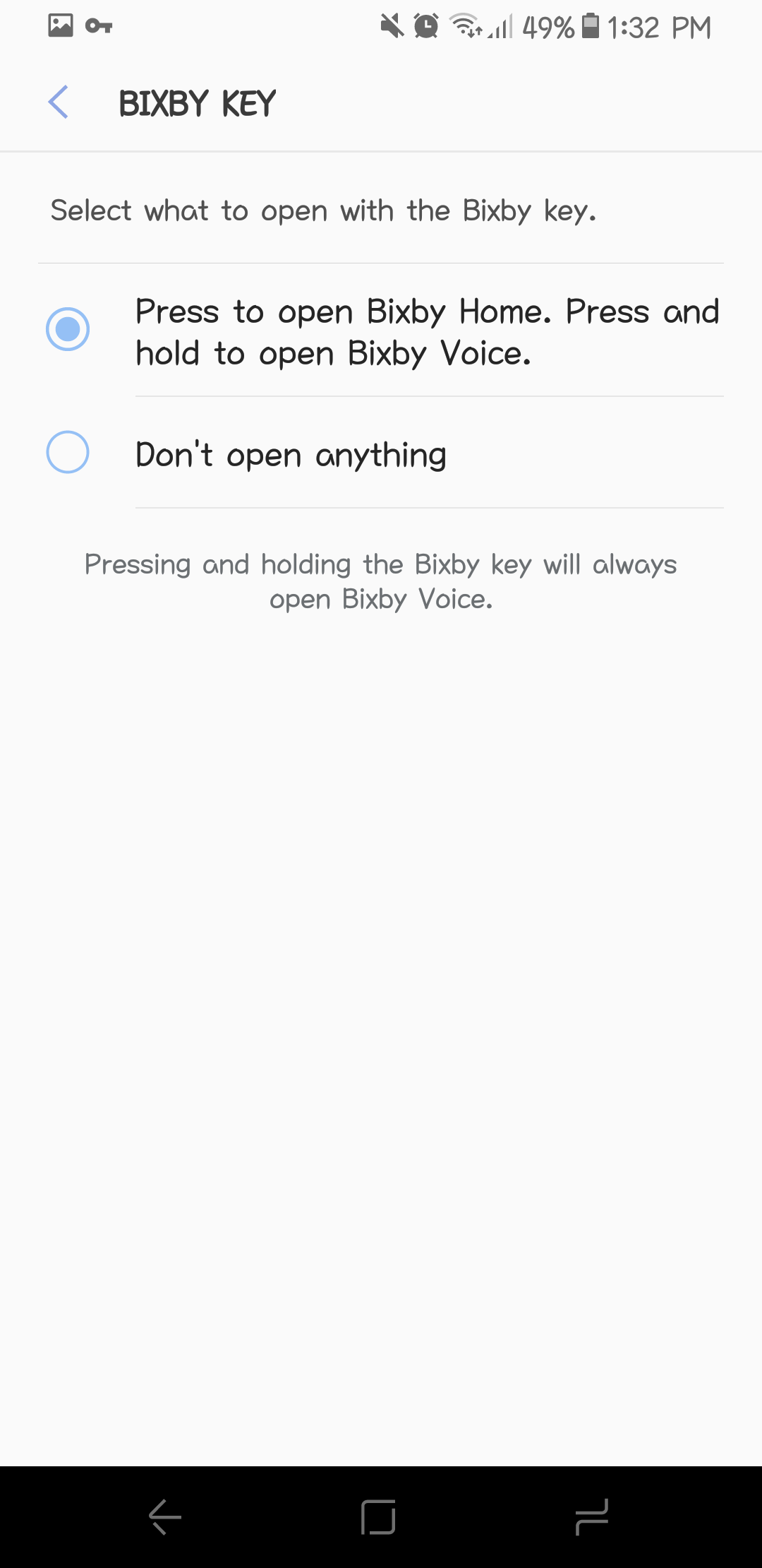 Galaxy S8 desativar botão Bixby