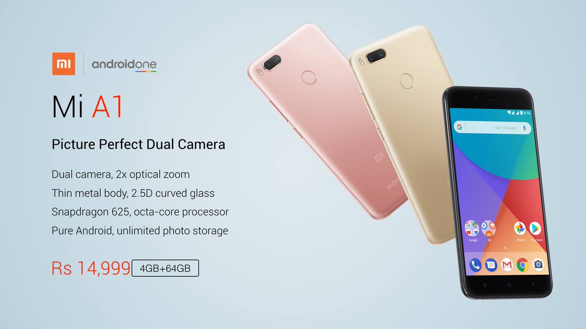 Xiaomi Mi A1 Android One