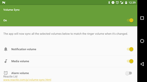 VolumeSync Sincronizar Volume no Android