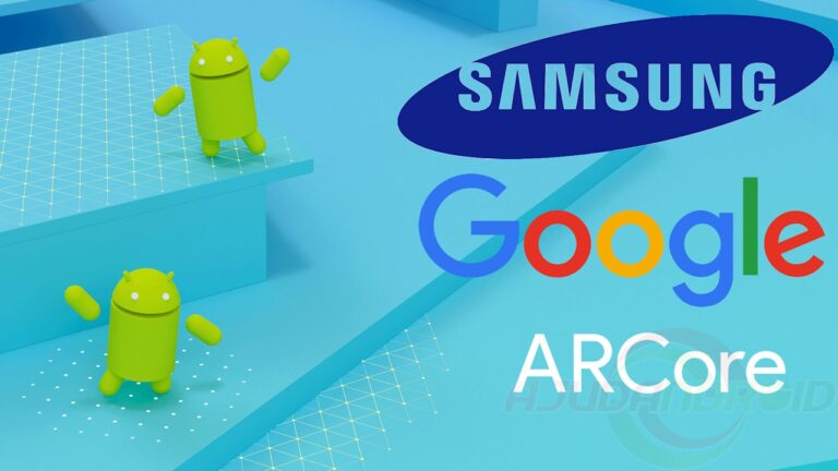 ARCore, Samsung e Google Logo