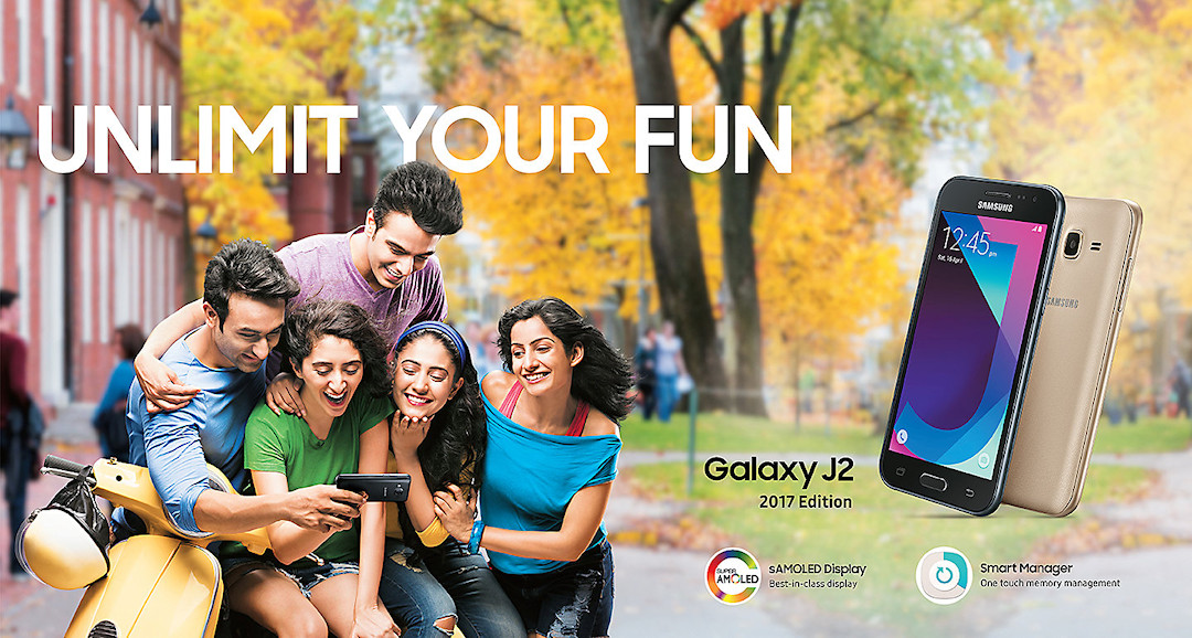 Galaxy J2 2017 é anunciado, smartphone é um aparelho de entrada