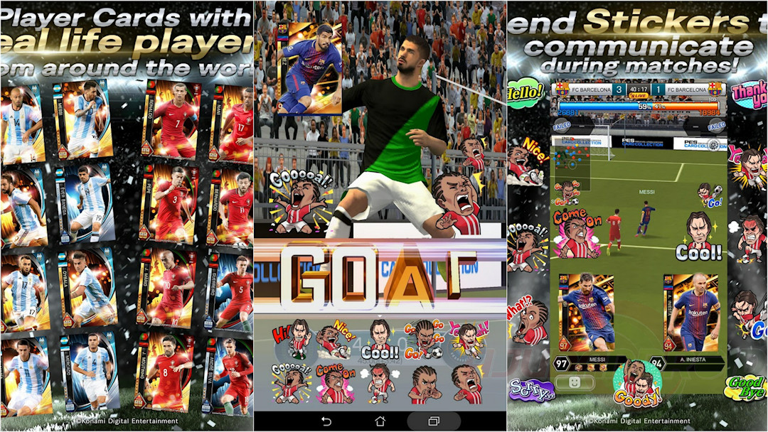 PES Card Collection é novo jogo que mistura futebol com cartas no Android