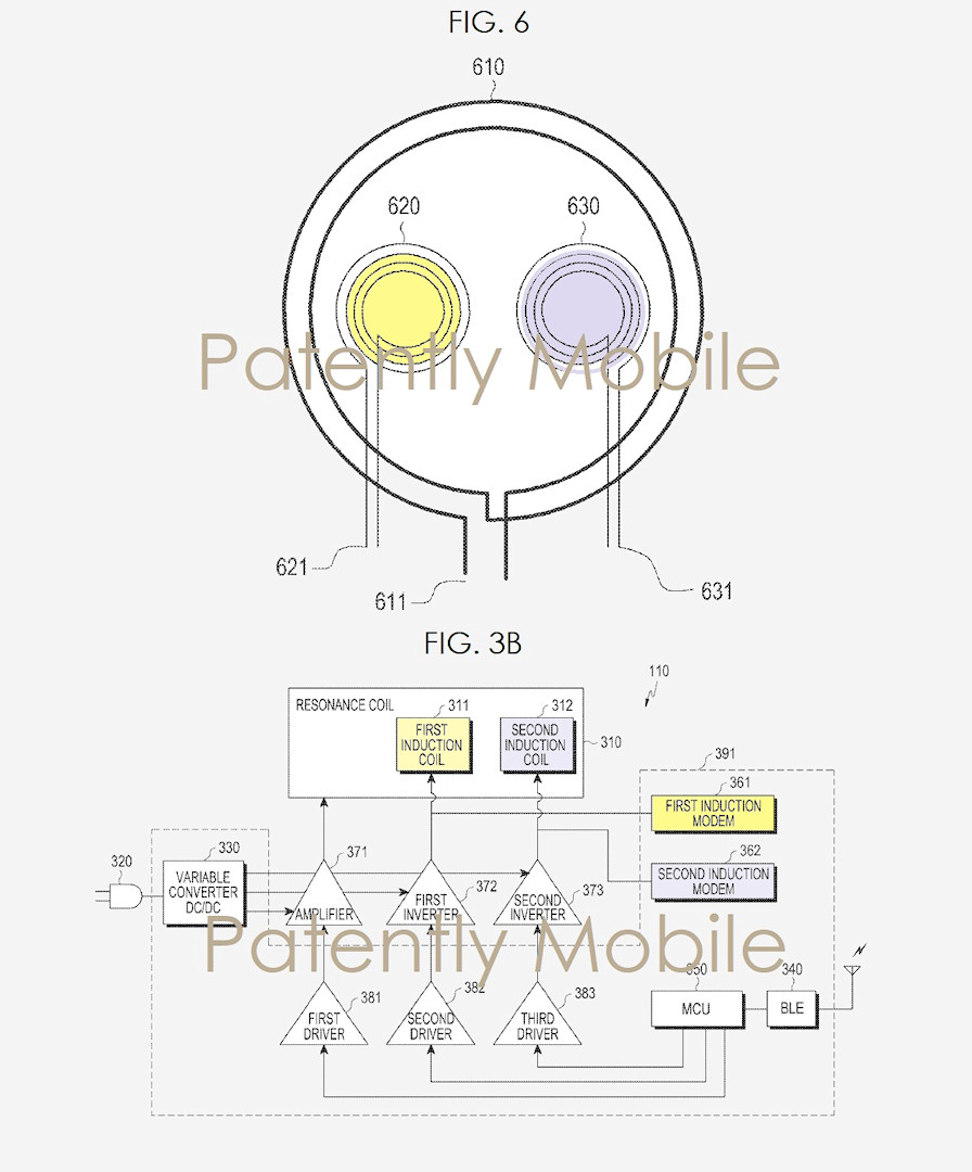 Samsung tem patente de carregamento duplo sem fio com dois métodos de carregar diferentes