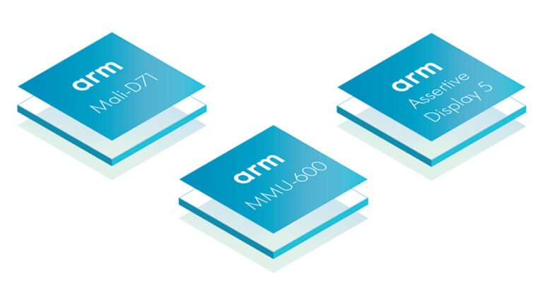 ARM Komeda, GPU Mali-D71, CoreLink MMU-600 e Assertive Display 5