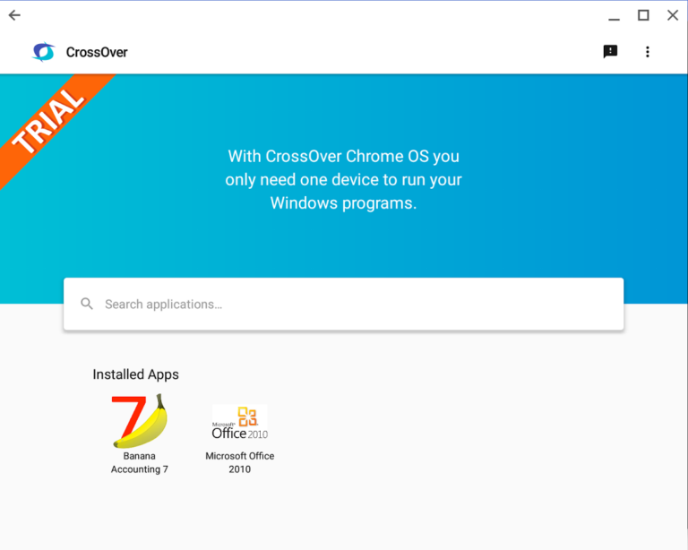 CrossOver app roda software Windows no Android x86 e no Chrome OS
