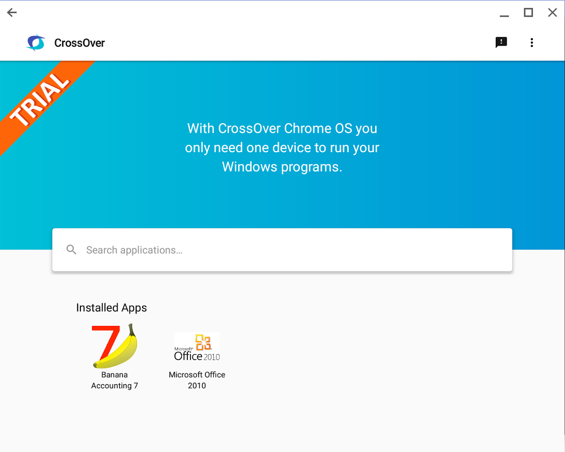 CrossOver permite utilizar programas de Windows no Chrome OS e Android com processador X86