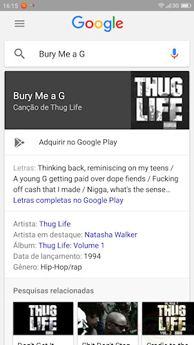 Google Assistente Que música é esta?